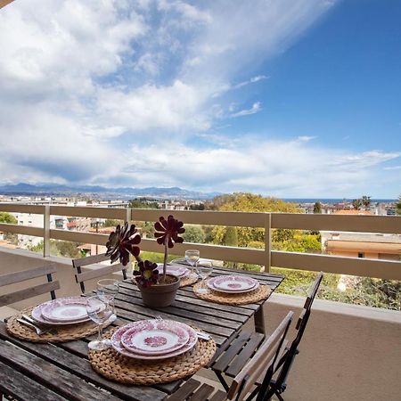 Vue Mer, Terrasse Et Parking Prive Antibes Eksteriør bilde