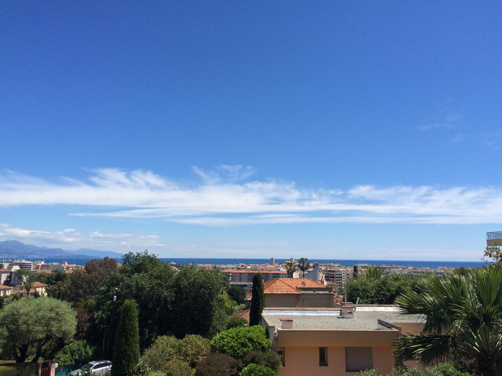 Vue Mer, Terrasse Et Parking Prive Antibes Rom bilde